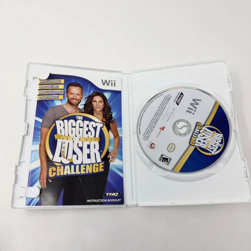 The Biggest Loser Challenge (Nintendo Wii, 2010) THQ Fitness Game